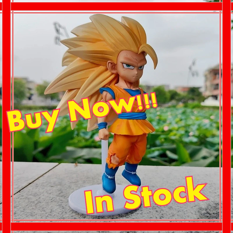 

In Stock 20cm Dragon Ball Action Figure Gk Daima Super Saiyan3 Anime Figure SSJ3 Son Goku Model Gk Statue Collection Toy Gifts