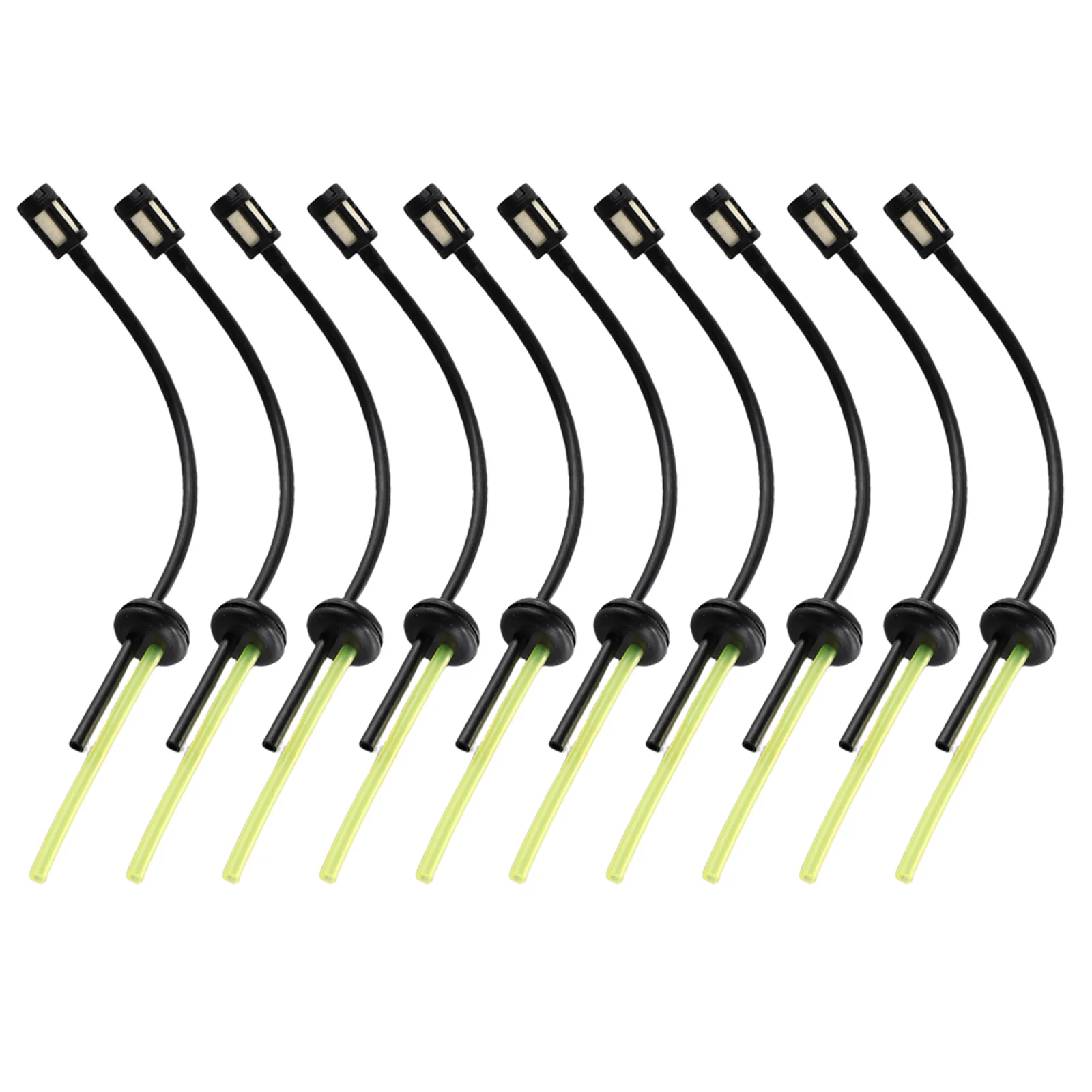 Fuel Hose Replacement Bundle with Integrated Filter for Gas Powered Trimmers Mowers and Similar Small Engine Outdoor Equipment