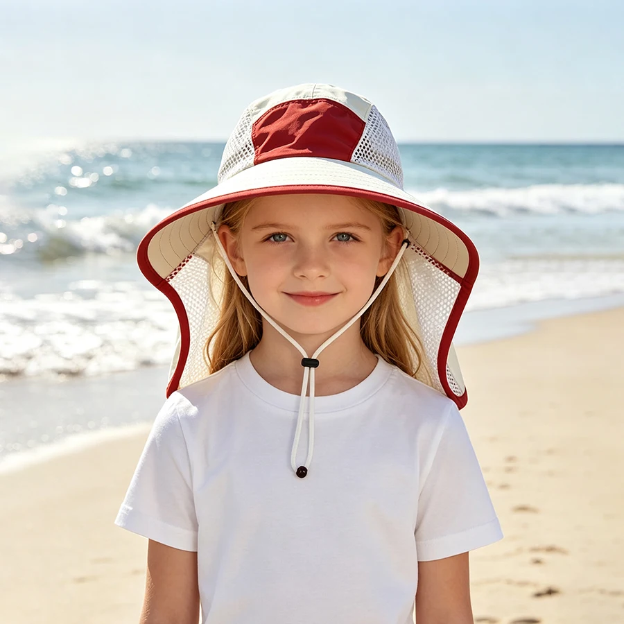 Digital Printing Children's Fisherman Cap - Cartoon Patterned Sun Hat Suitable for Boys and Girls Aged 0-10