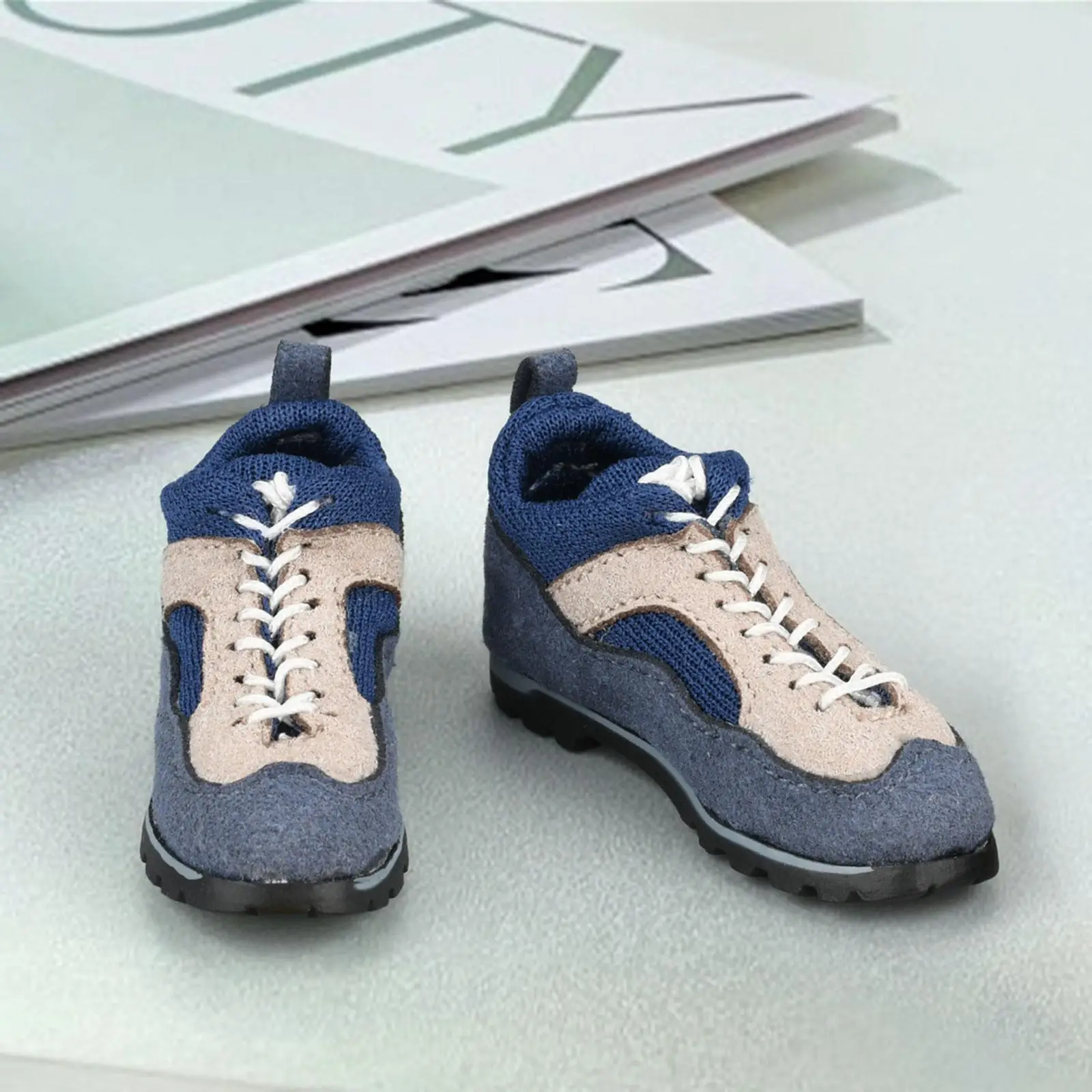 Men's Sneakers Action Figure Shoes DIY Doll Model Stylish Cosplay Handmade Miniature Boots for