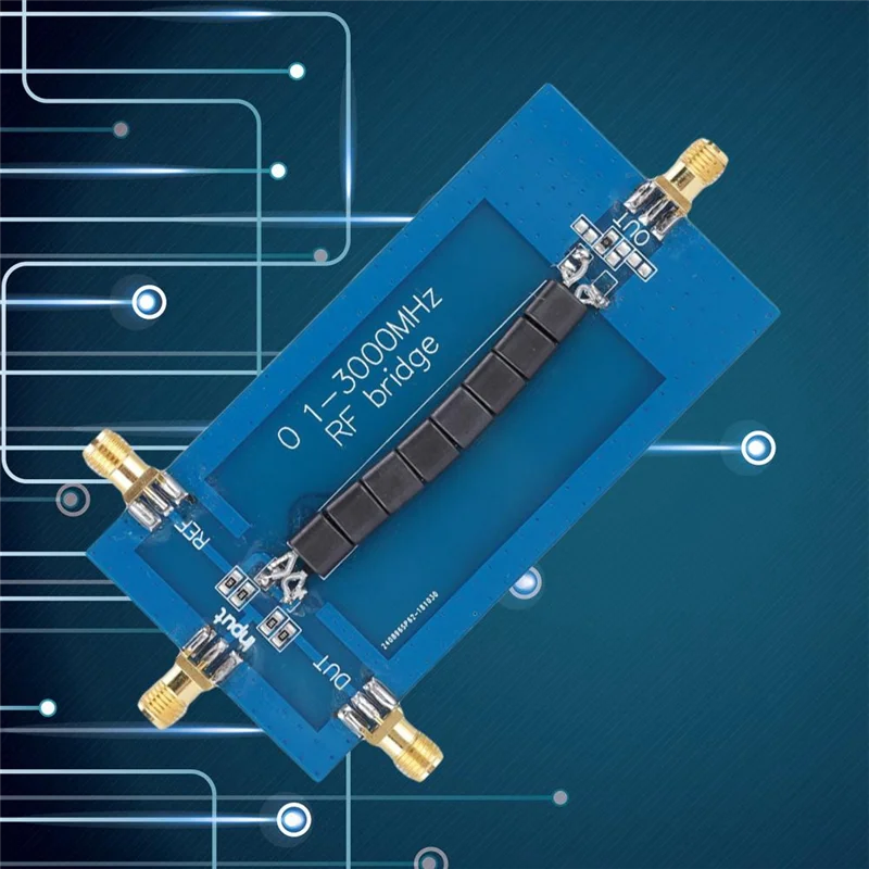 AT13 Wave Bridge Hoge prestaties, eenvoudig te gebruiken 0,1-3000 MHz RF SWR-reflectiebrug voor fabriek