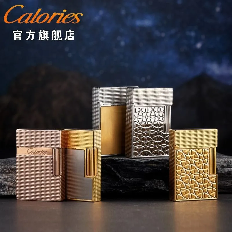 

2026 New Calories Short Paris Nail New Rose Gold Loudspeaker Inflatable Lighter Is The First Choice for Men’s Gifts