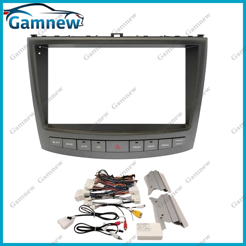 10 Inch Car Frame Cable Canbus Box Fascia Adapter For Lexus IS250 2006 - 2012 Android Radio Dash Fitting Panel Kit