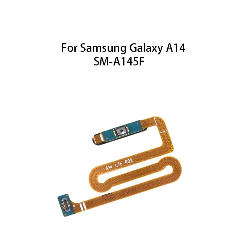 Home button fingerprint sensor flex cable for Samsung Galaxy A14 SM-A145F