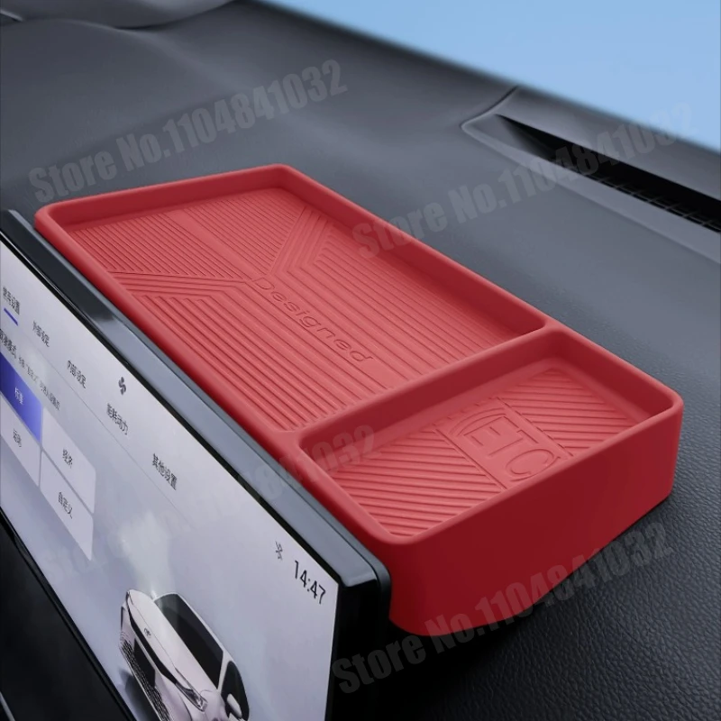 

Fit for TOYOTA CAMRY 2024 2025 Dashboard Tray Center Console Display Storage Box Hidden Tray Behind Screen Organizer