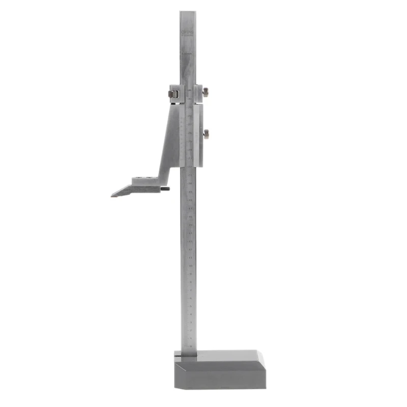 Altura Vernier Calipers 0300 mm Liga Alumínio Medidor Altura Medida Régua Ferramentas Transporte da Gota