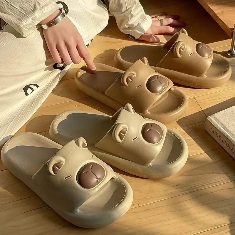 Men Shoes On - Capybara Slide Sandals Men Women Cute