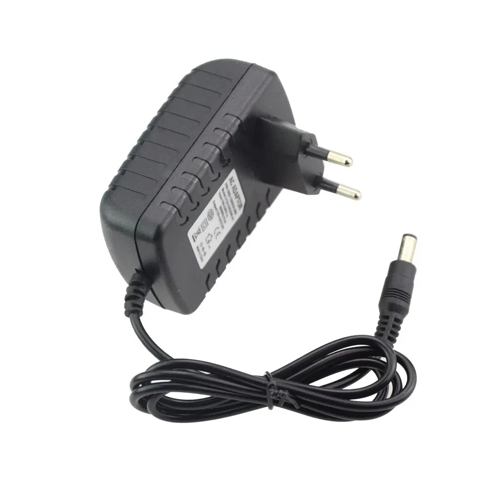 AC DC12V 1A 2A 3A uniwersalna moc zasilacz Adapter ładowarki uniwersalną ładowarkę do taśmy LED