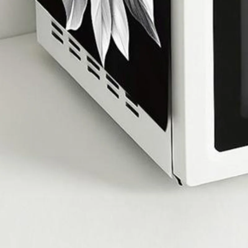 

Printed Microwave Oven Dust Cover With Waterproof Fabric And Dust Proof Design Perfect For Home Kitchen Countertop Use