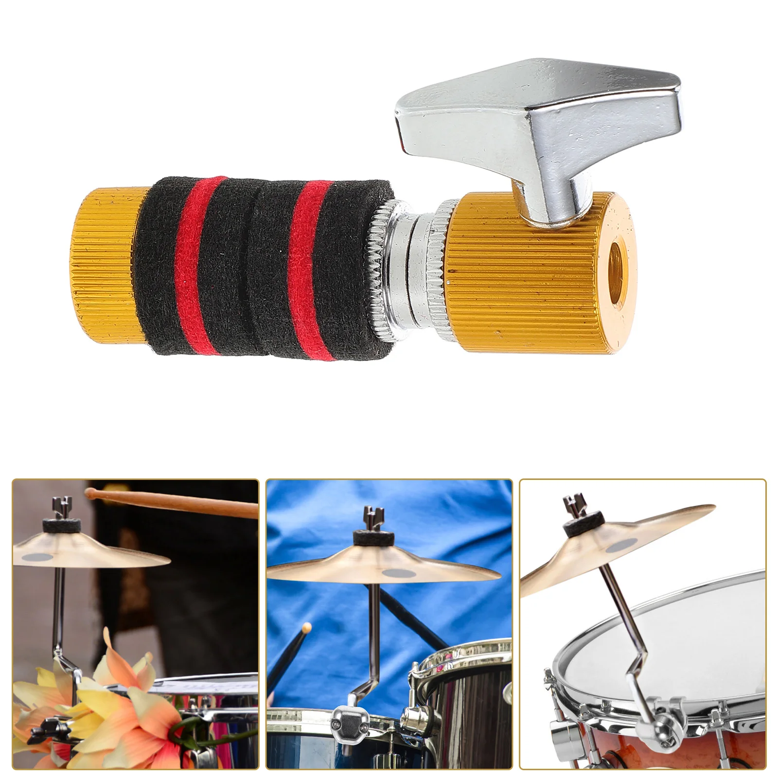 

Drum Set Hi-hat Clutch Professional Drum Set Hi Hat Clutch Pedal Felt Metal Cymbal Release Cymbal Clutch Accessory Drum Supply