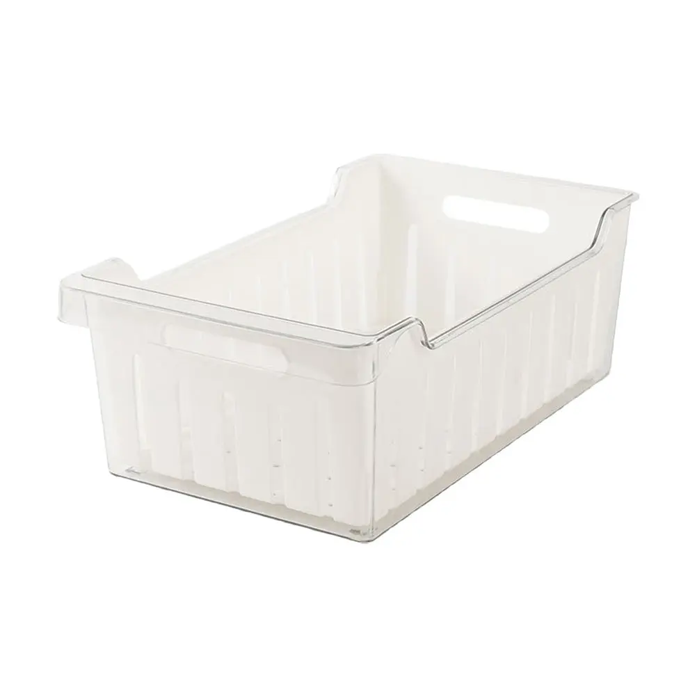 

1 set Airtight Food Storage Containers Large Capacity Refrigerator Organizer Stress Crack Resistant PP Material for Kitchen
