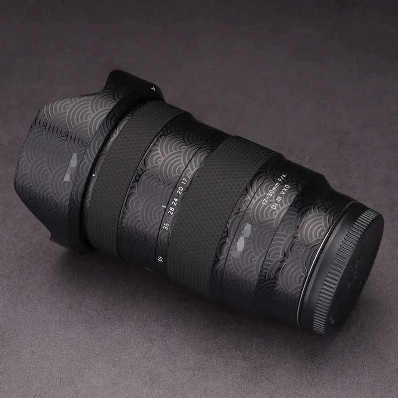 ملصق مائي لـ Tamron 17-50 مللي متر F4 A068 (لسوني E Mount) عدسة الكاميرا ملصق الفينيل التفاف الفيلم معطف 17-50 F/4 Di III VXD 17-50/F4 #6