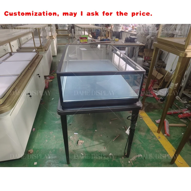 

custom.High-end Jewellery Display Stands Watch Shops Led Lights Display Cases Jewelry Mall Kiosk