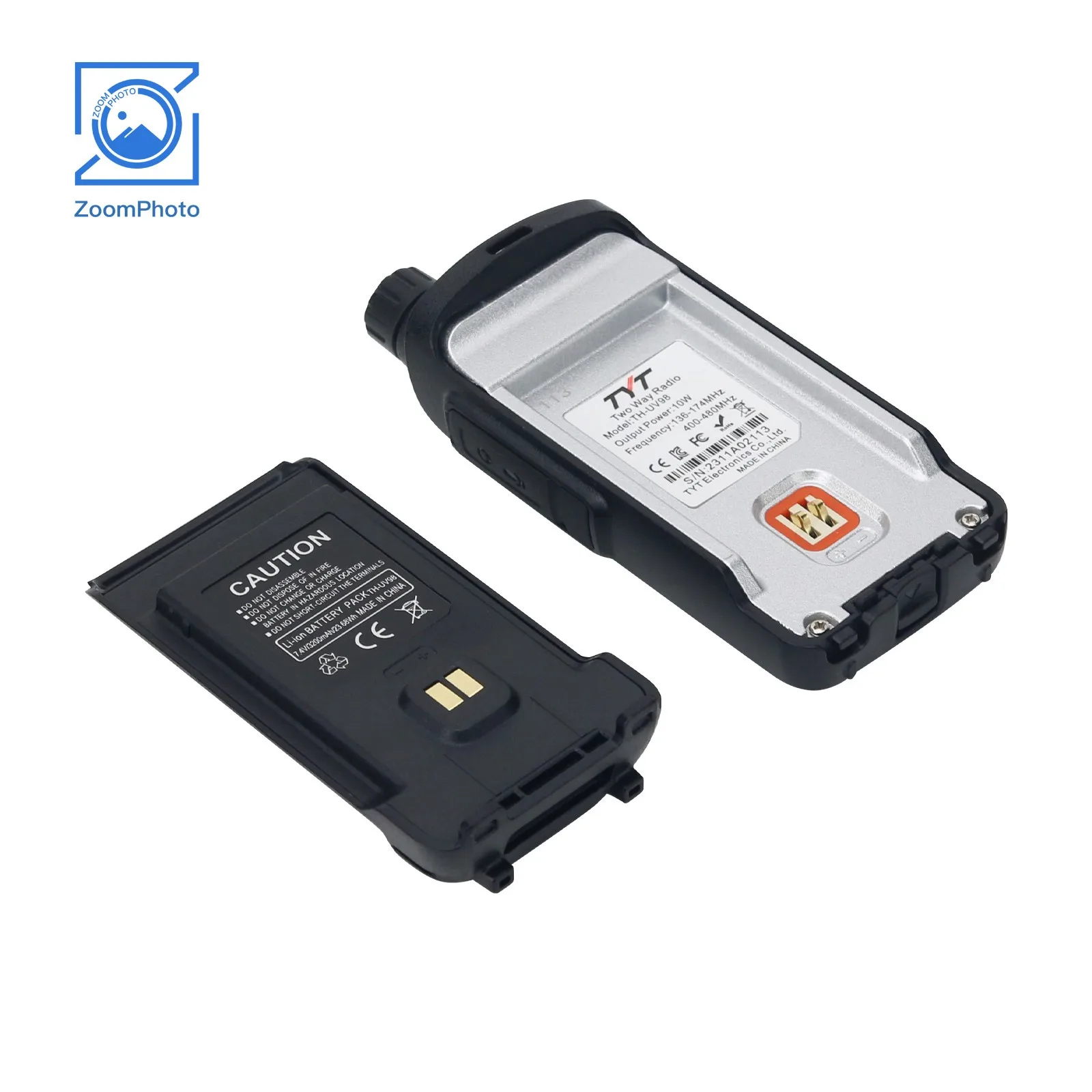 TYT TH-UV98 10W 136-174MHz/400-480MHz Déterminer Transcsec VHF UHF Walperforé Talkie Version Standard