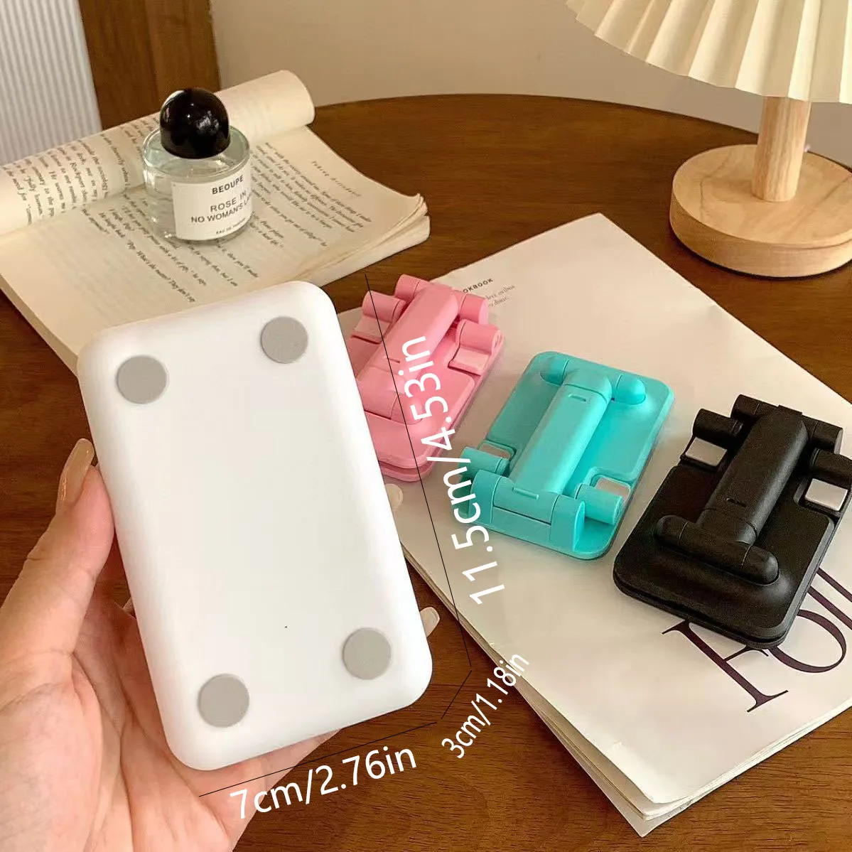 Hello Kitty Foldable Mobile Phone Holder Stand Desk Mount Table Flexible Adjustable Desktop Live Lazy Bracket Support All Phones