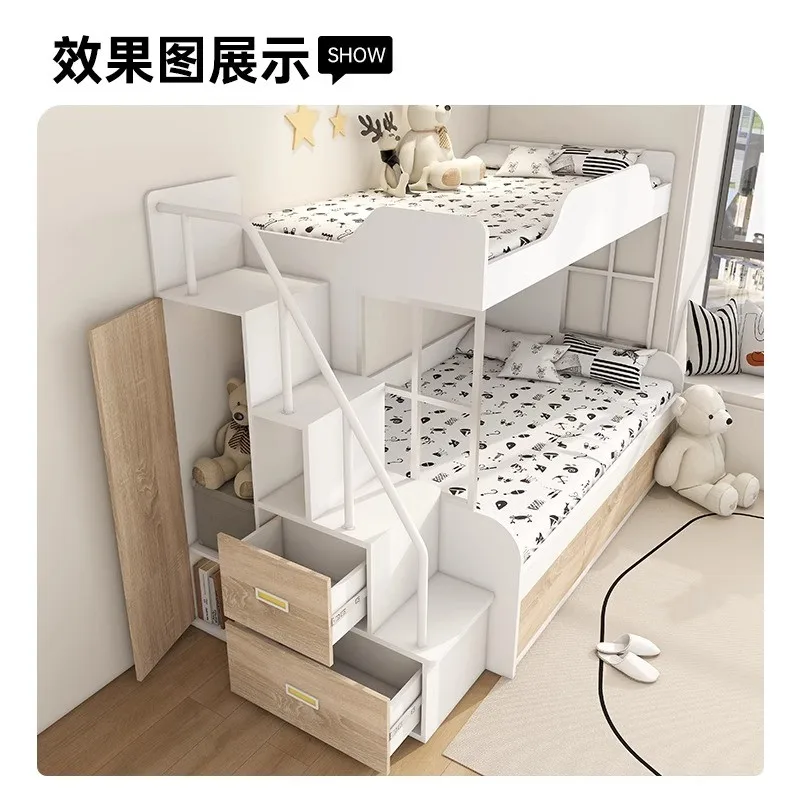 Ladder household children's room upper and lower bed ladder cabinet sold separately Customized tree house stair cabinet Wardrobe
