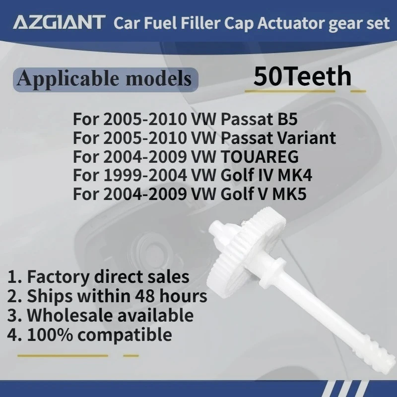 

For 2005-2010 VW Passat B5/Variant/Golf IV MK4 1999-2004 Car Fuel Filler Cap Actuator gear set New replacement parts OEM