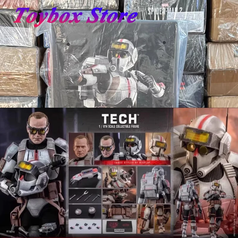 

HOTTOYS HT масштаб 1/6, фигурка The Bad Batch Tech, имитация фильма «Звездные войны», TMS098, 12 дюймов, полный набор, модель солдата, подарки