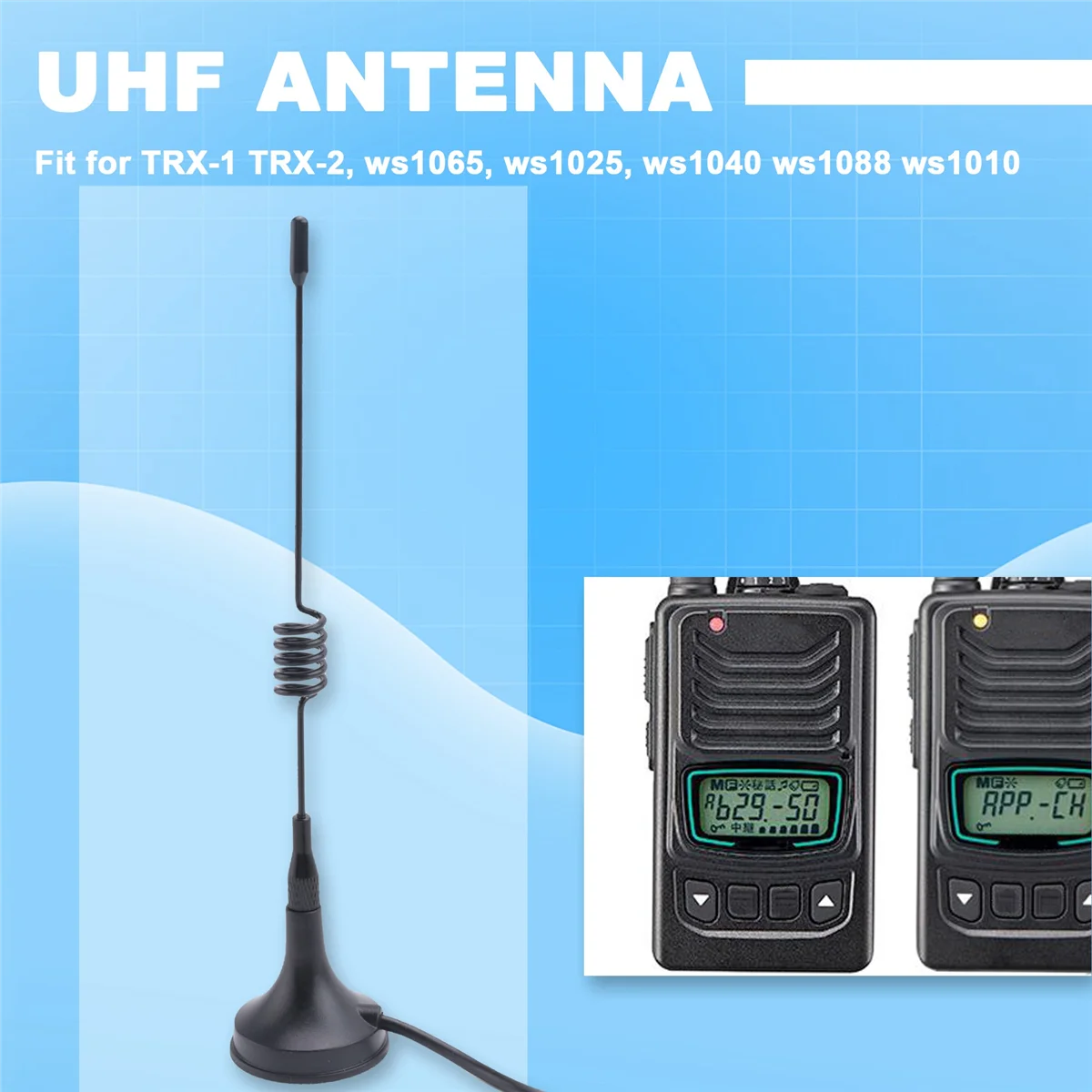 

antenna Mini Magnet Base Wide-Band Scanner Receive Antenna for Bearcat Bnc