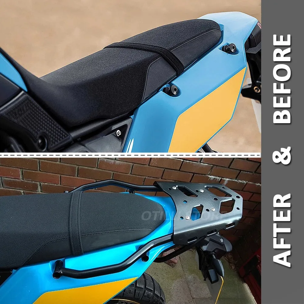 Motorcycle Accessories Rear Rack For Yamaha Tenere 700 Tenere700 2019 2020 Top Case Carrier Trunk Mount Luggage Rack