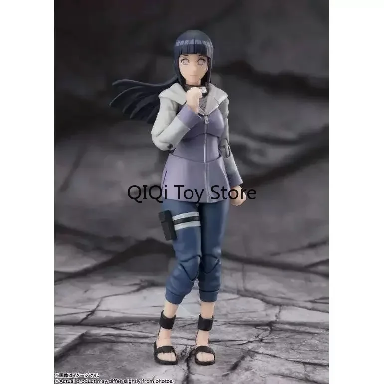 

In Stock Bandai SHF Hyuga Hinata Speedy Legend Noble White Eyes Movable Doll