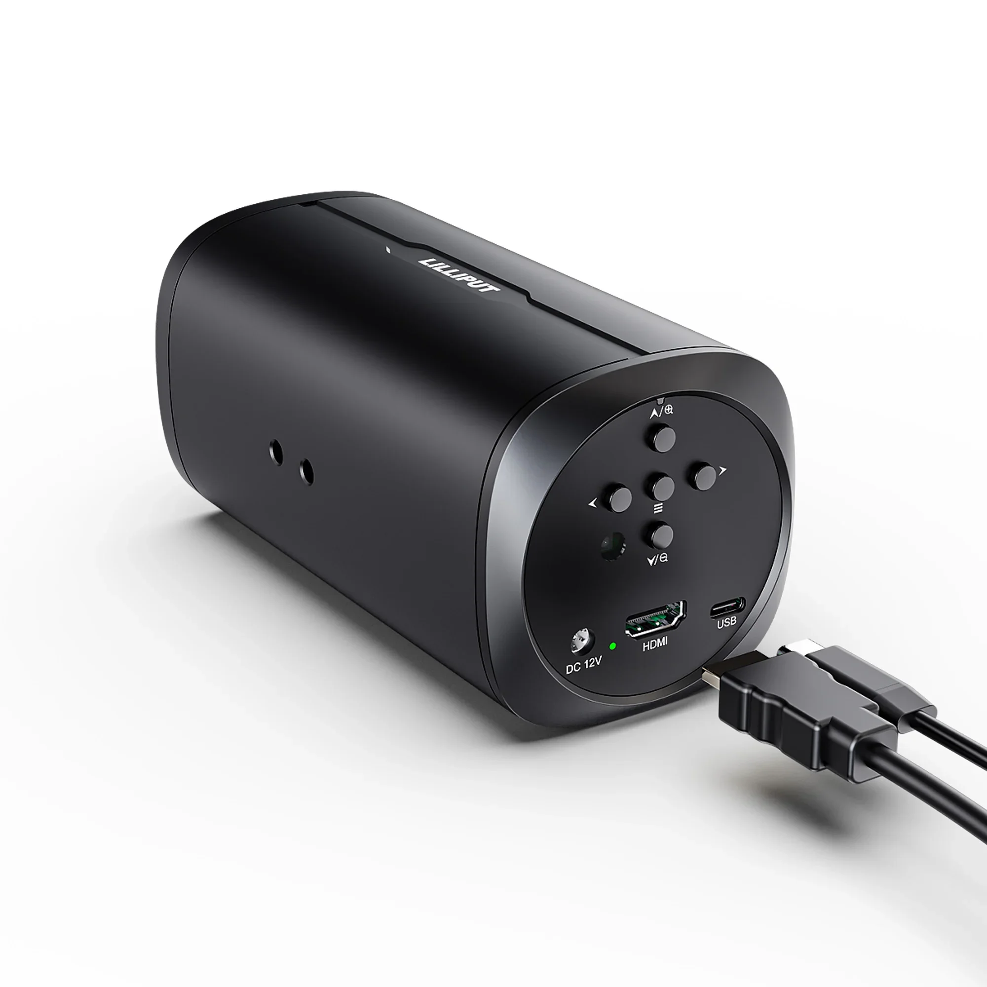 LILLIPUT C10 جديد الألومنيوم 10X عدسة زووم بصري ضبط تلقائي للصورة البث المباشر HDMI وUSB نوع-C كاميرا فيديو الناتج