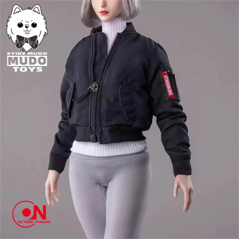 CTC-010 1/6 الطيار سترة الترفيه القطن معطف موضة الملابس نموذج صالح 12 "أنثى الجندي عمل الشكل دمى الجسم #3