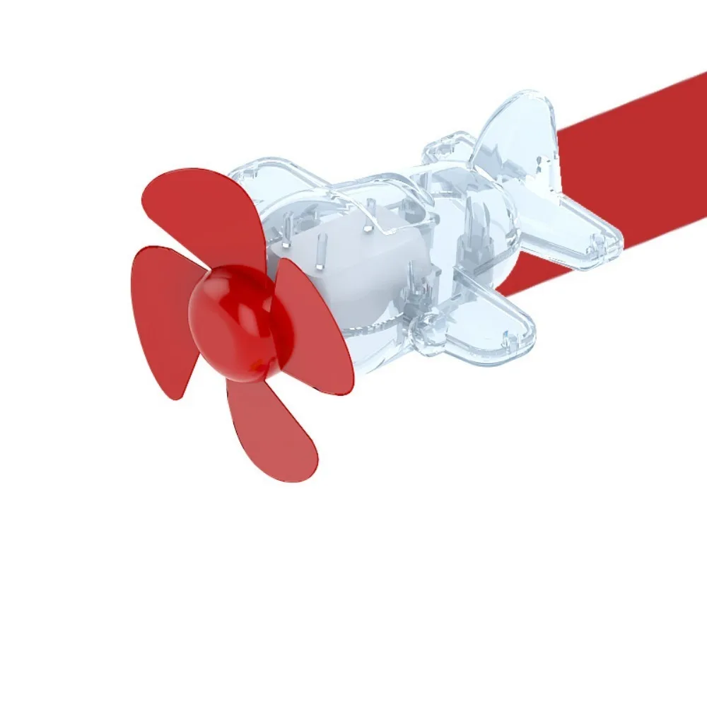 

Пластиковый самолет для генерации энергии ветра, красный, синий, желтый, прозрачный светодиодный светильник, светодиодный светильник, шлем самолета, декоративный самолет