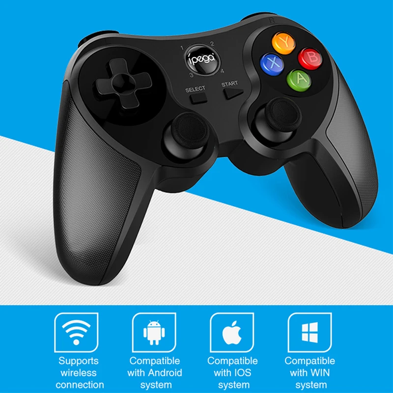 Ipega Game Controller Bluetooth Wireless/Wired Gaming Joystick Gamepad for Android IOS PC TV Box PS3 PUBG Controladores