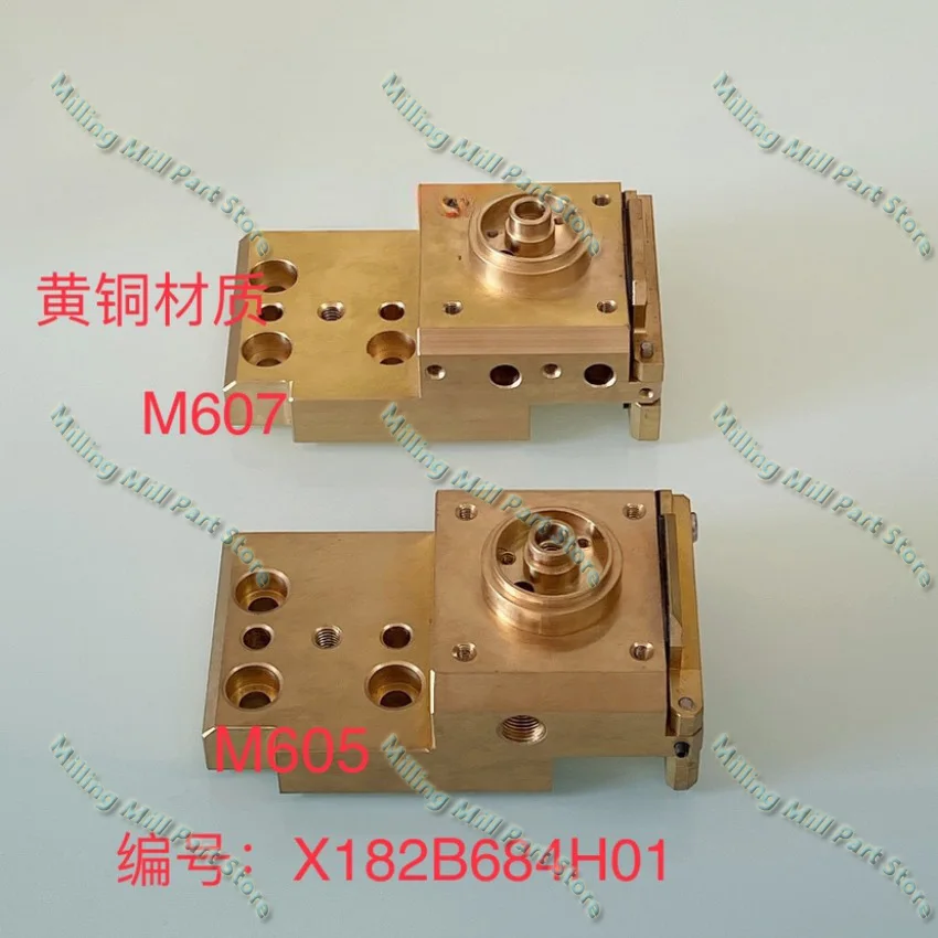 

For FX FA Mitsubishi Machine Parts Lower Die Guide Holder M605 M607 Original Code X182B684H01 EDM Wire Cutting Consumables