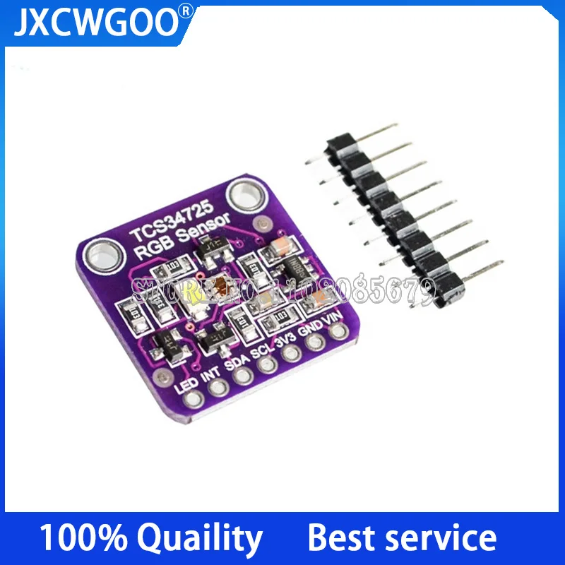 5PCS-10PCS TCS34725  Color sensor RGB development board module