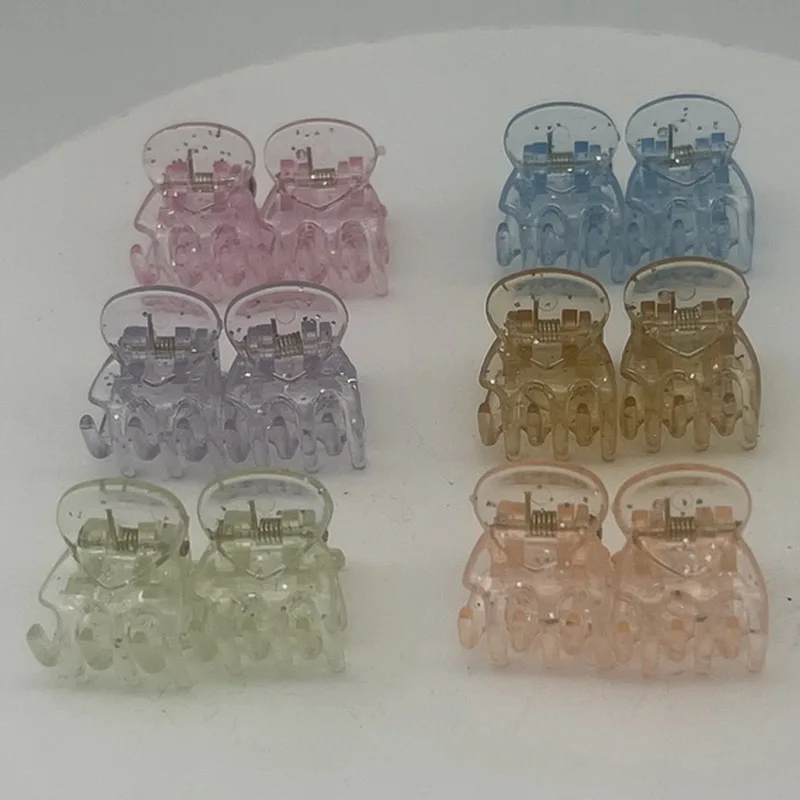 12 teile/satz süße kleine Haar Krallen clips für Mädchen Mini Haars pange Klaue Kinder Haar Krabben Dame Kinder Haarnadeln Prinzessin Haarschmuck – Detail 9