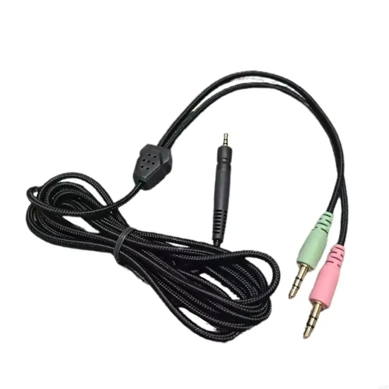 

103F UNP PC Cable for Game PC 373D,GSP350 Headset Wire Compatible for Various Models Convenient Length Headset Cord