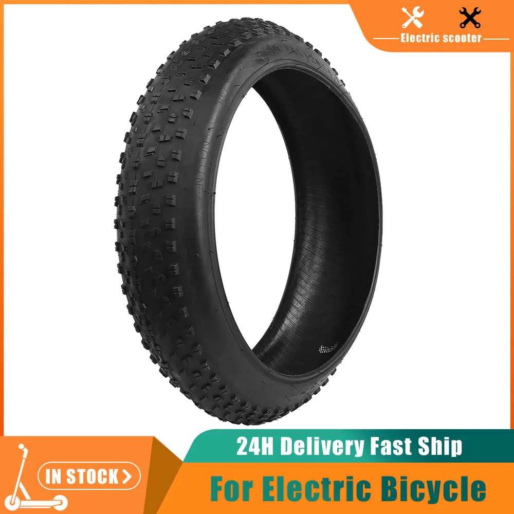 

Fat Tire 20x4.0 Bike Off-road Fat Tire for Snowmobile Beach Electric Bicycle 20 Inch 20*4.0 Anti-Slip Fat Tire Cycling Part