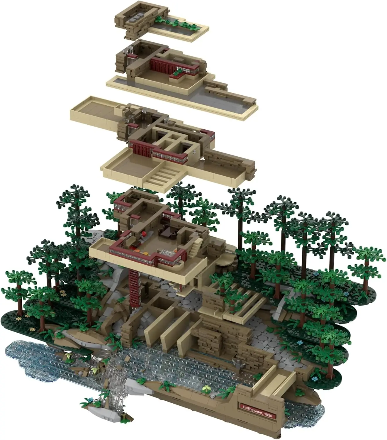 Fallingwater Building Set