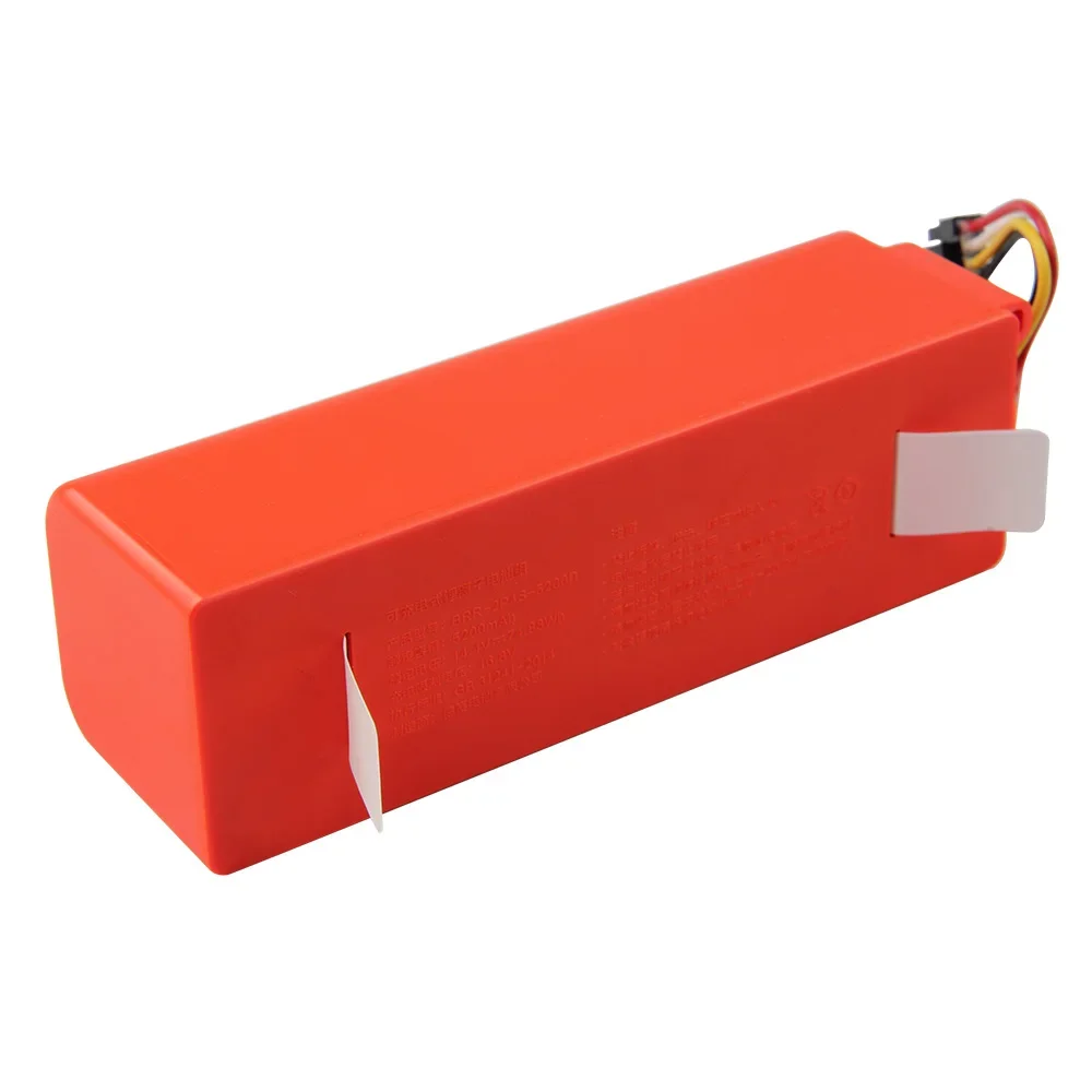 NEW Replacement BRR-2P4S-5200S Battery For XIAOMI Roborock S50 S51 S55 T60 Sweeping Mopping Robot Vacuum Cleaner 5200mAh