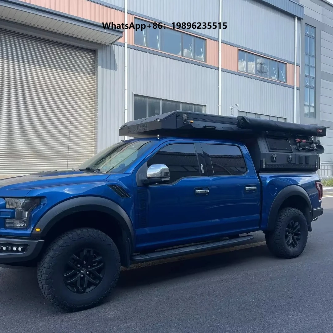 Hot Selling Lightweight Waterproof Modern Slide-In Camper Van Overland Off-Road Pickup Truck Shell