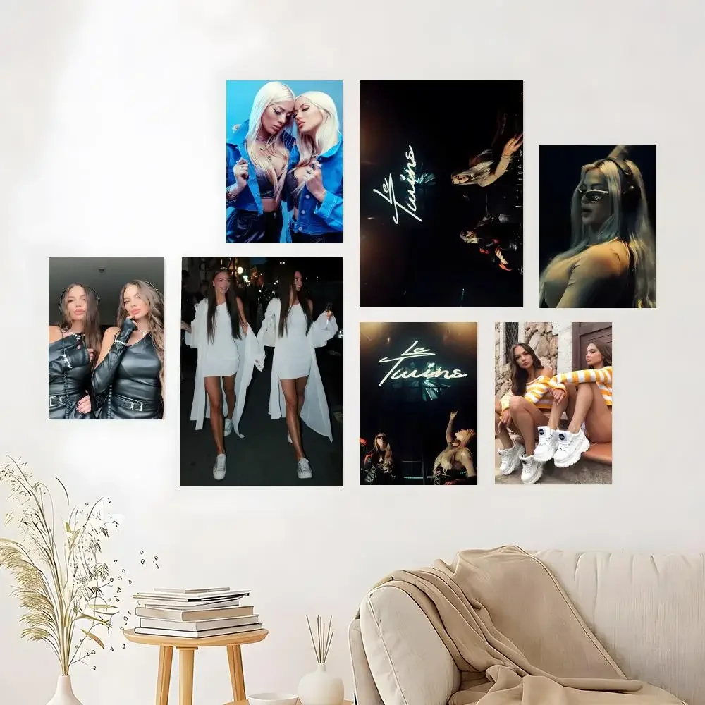 Character L-le T-twins Poster Multi-Purpose Wall Art For Living Room Bedroom Office Bar Home Decor Gift