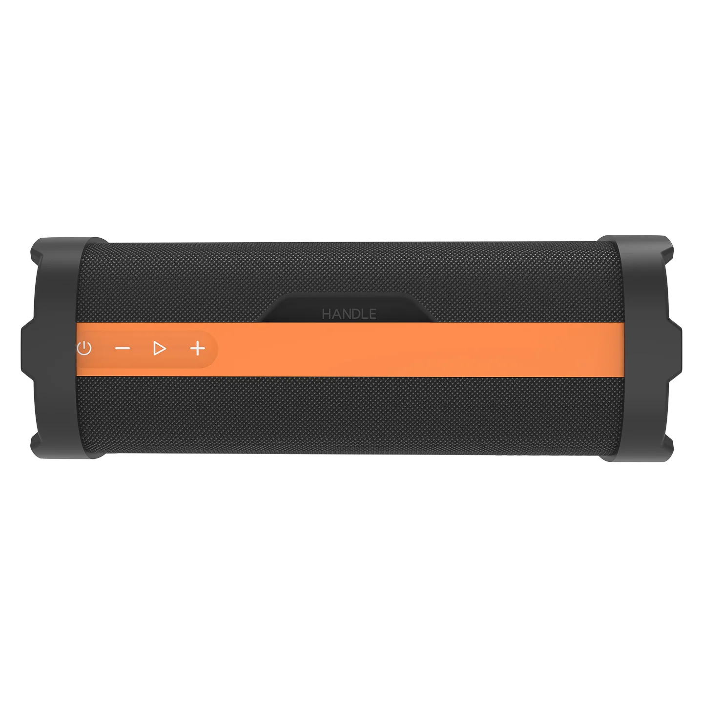 

Speaker Silicone Case for XiaoMi Sound Party Pro with Stand Function Anti Slip Base Durable Protective Cover Black Orange