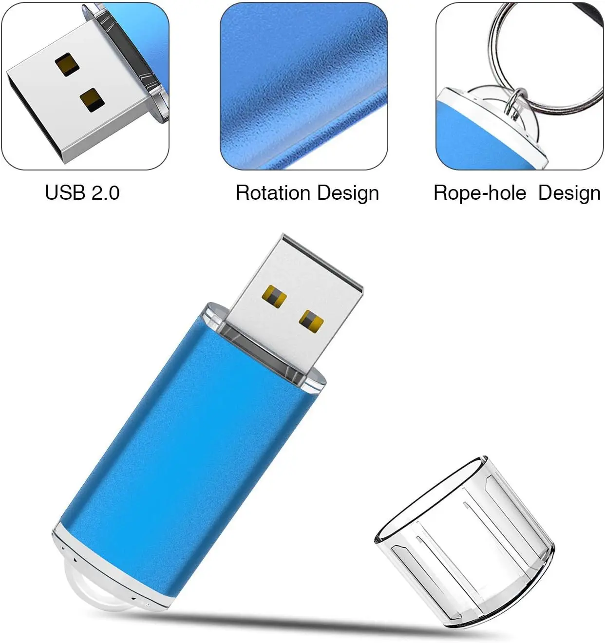 Personalized LOGO 5 Pack Per logo USB 2.0 Memory Flash Sticks photographer biddings