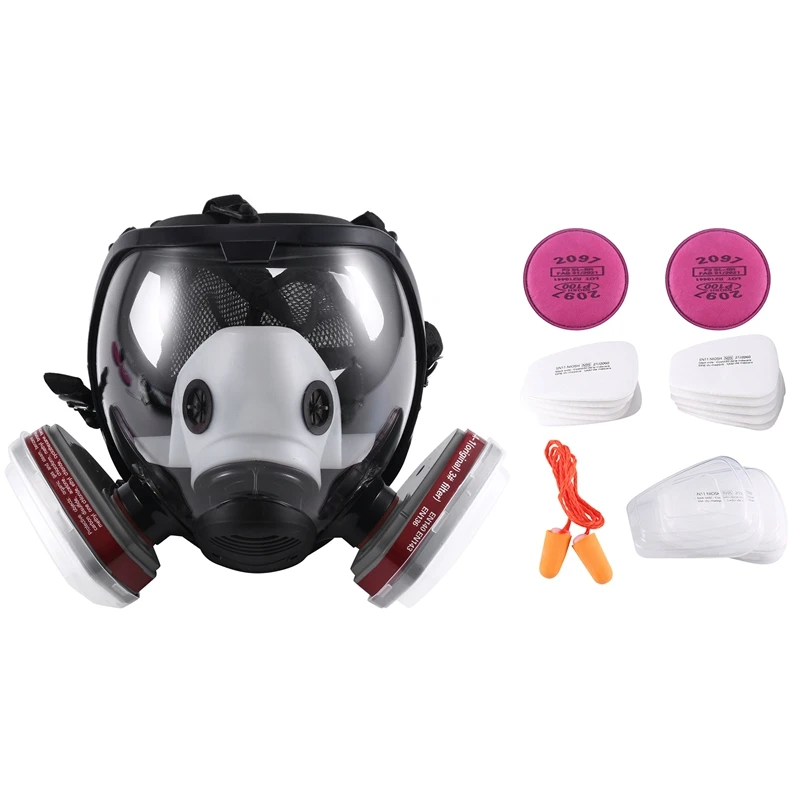 

Full Mask, Mask Nuclear And Chemical Anti-Dust For Painting, Woodworking, Construction, Sanding