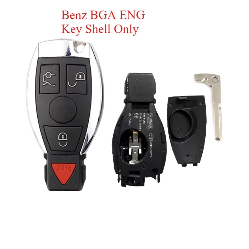 Xhorse VVDI  BGA NEC Replace Car Remote Key Shell Case For Mercedes Benz W203 W204 W205 W210 W211 W212 W221 W222 3+1Button