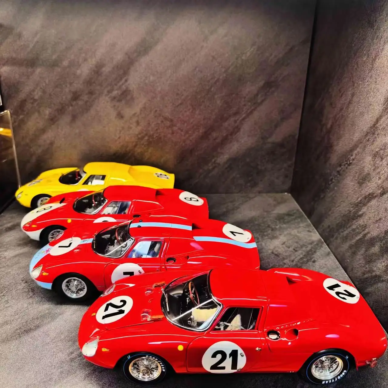 

CMC 1:18 250LM #21 #26 #8 #7 Simulation Limited Edition All Open Alloy Metal Static Car Model Toy Gift