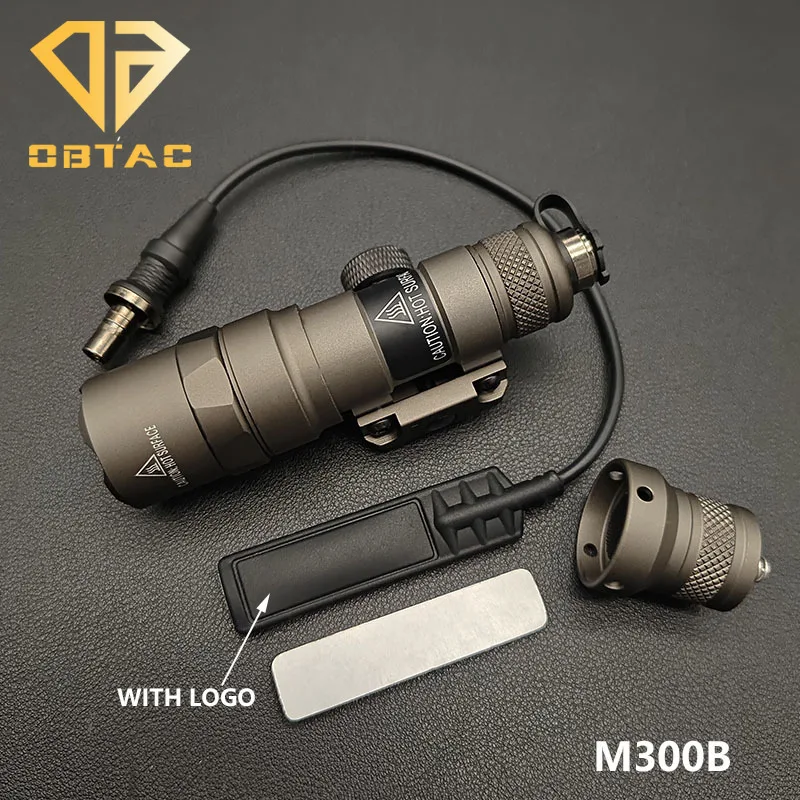 Sotac SF M600C M600 M300 Tactical Scout Light Rifle arma torcia LED Hunting Spotlight pressostato momentaneo