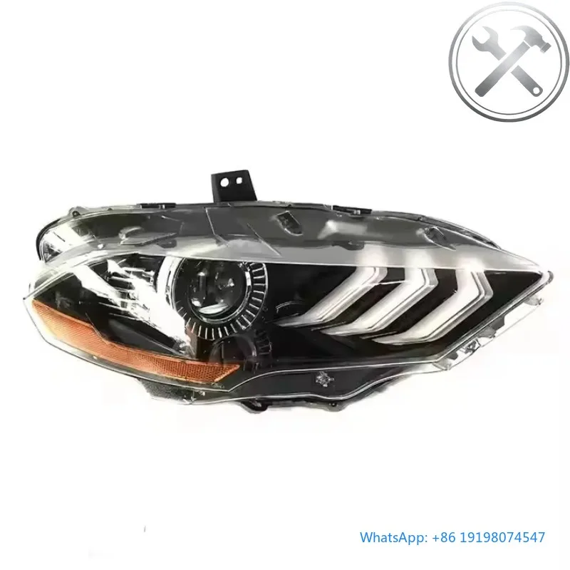 

High Sales US Version 2018 Sports Car OEM Full LED Headlights Assembly 6000K Cool White Waterproof DRL Auto Spare Parts