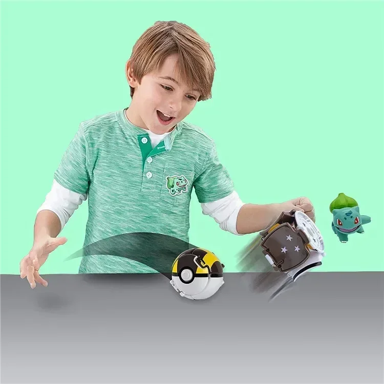 Pokemon Schlafpuppen Geschenke / Ballspielzeuge Pikachu Bulbasaur Eevee Snorlax Jirachi Komala PVC Anime Figuren Kawaii Spielzeuge – Detail 12