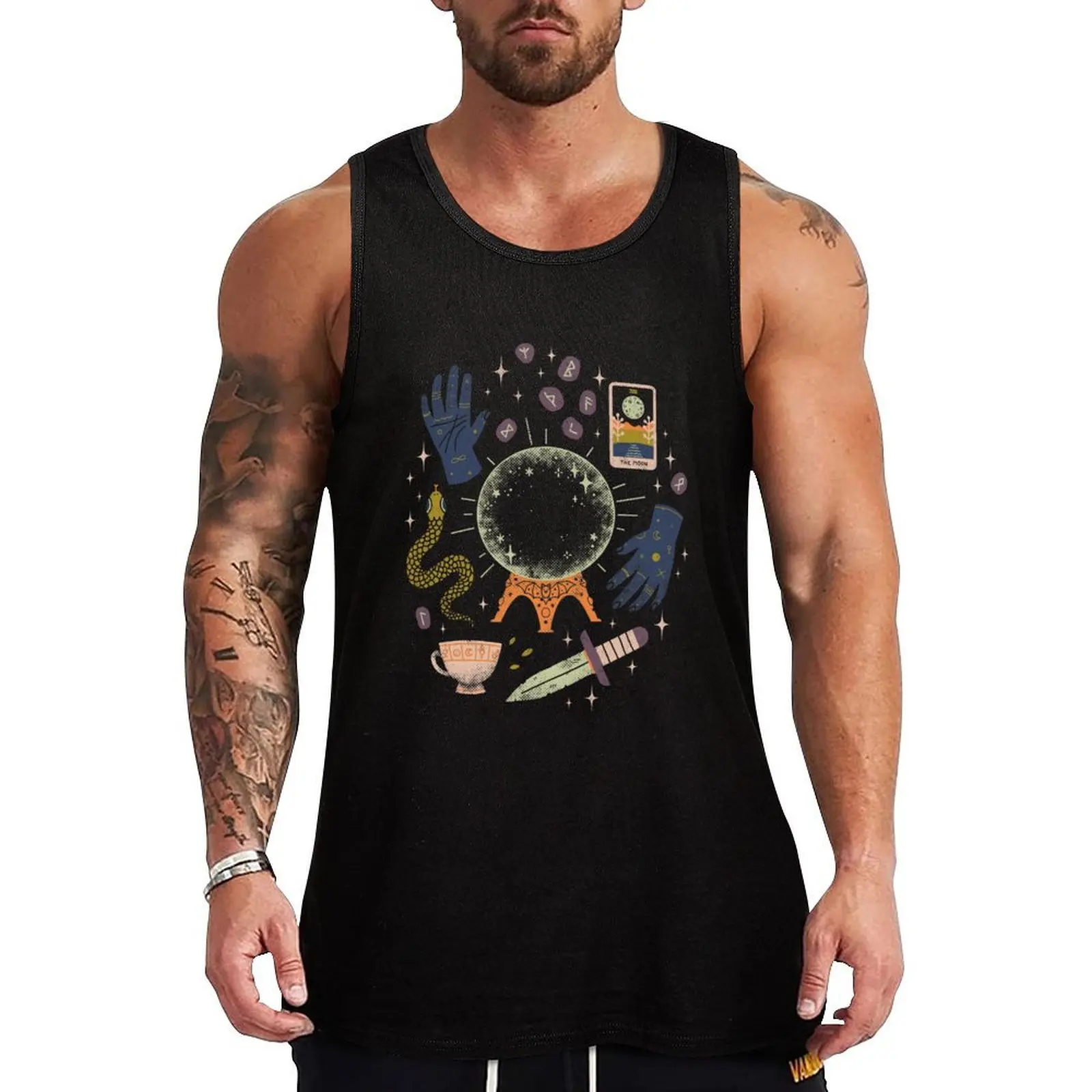 

I See Your Future Tank Top Gym Tank Top Quick Dry Sleeveless Fitness Shirt