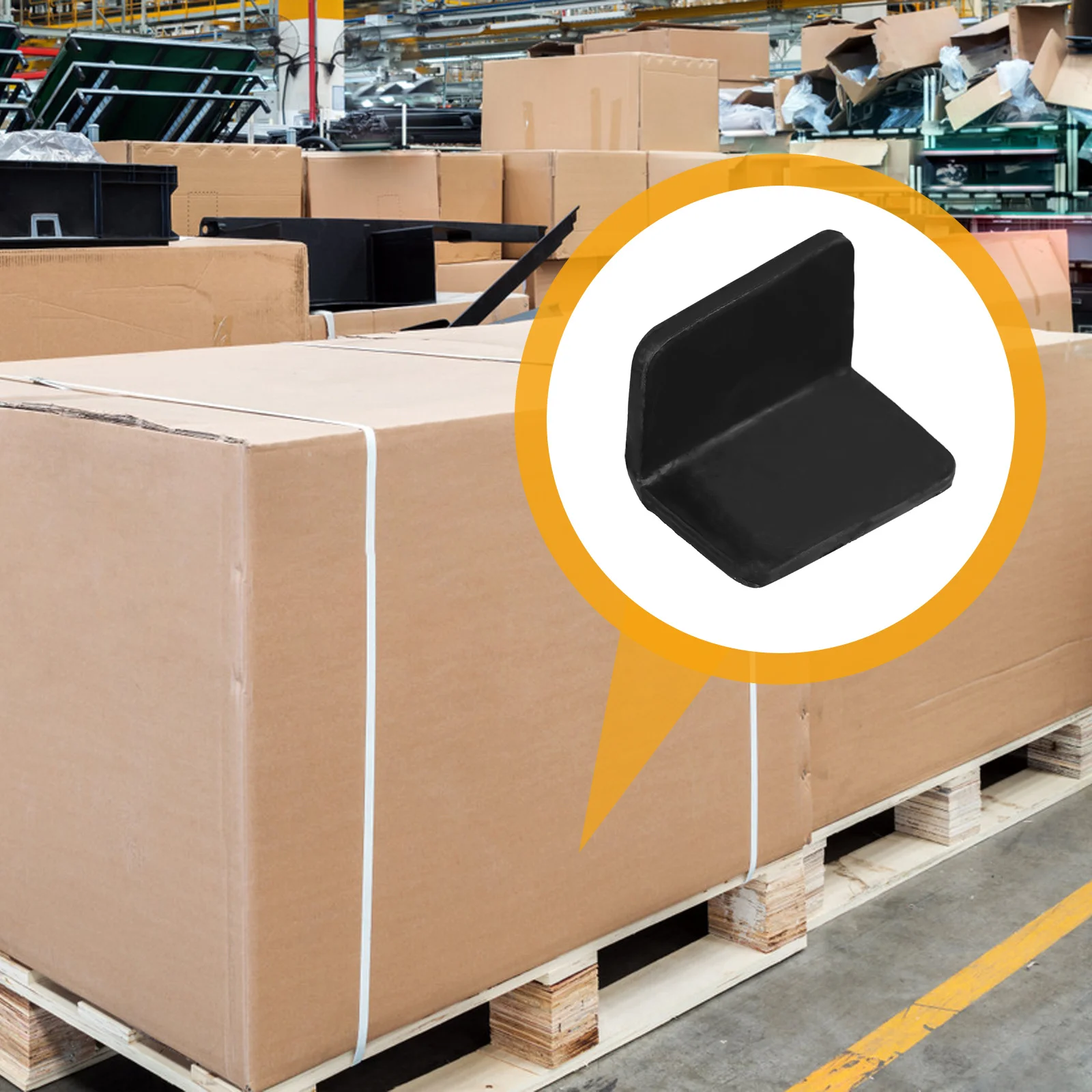 30Pcs Corner Protectors for Shipping Thickened Packaging Edge Guard Anti-Slip Load Secure Flatbed Edge Corner Protector Holder