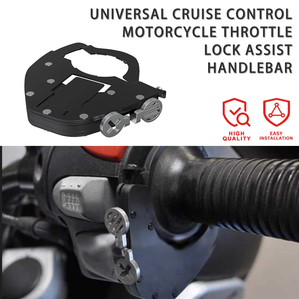 

For Indian Scout / Sixty ALL YEARS Scout Bobber Universal Motorcycle Cruise Control Handlebar Throttle Lock Assist