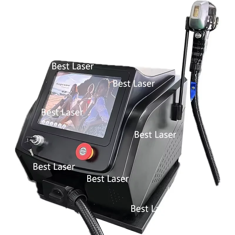 3500W High Quality 808 Diode Laser Hair Remov 3 Wavelength 755nm 808nm 1064nm Diode Permanent Laser Hair Remo， Beauty Shop